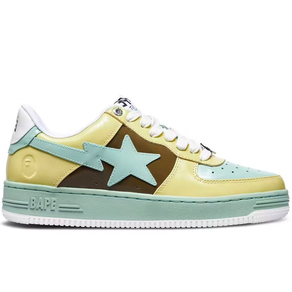 A Bathing Ape Bape Sta Low Yellow Green