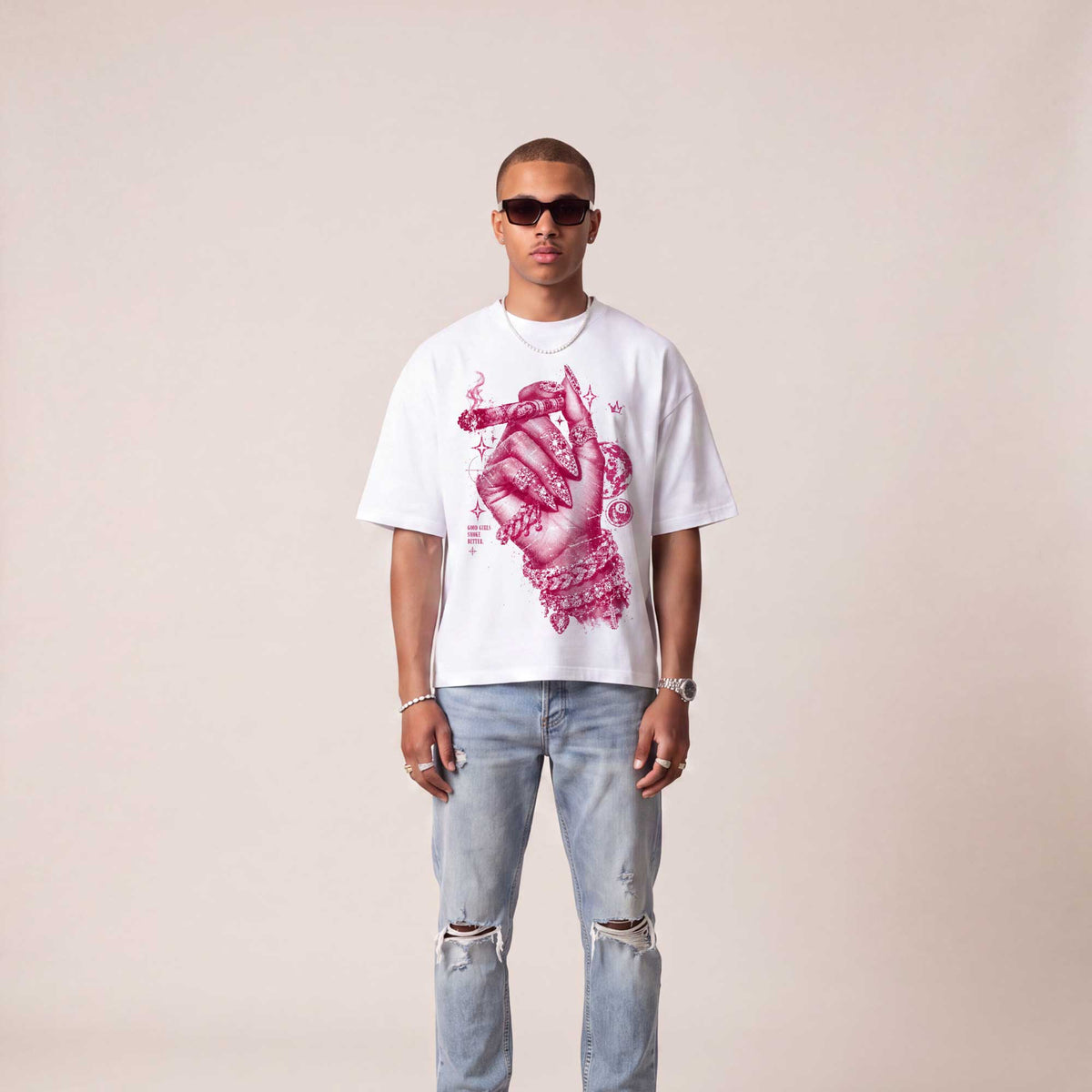Good Girls Smoke Better Boxy Tee