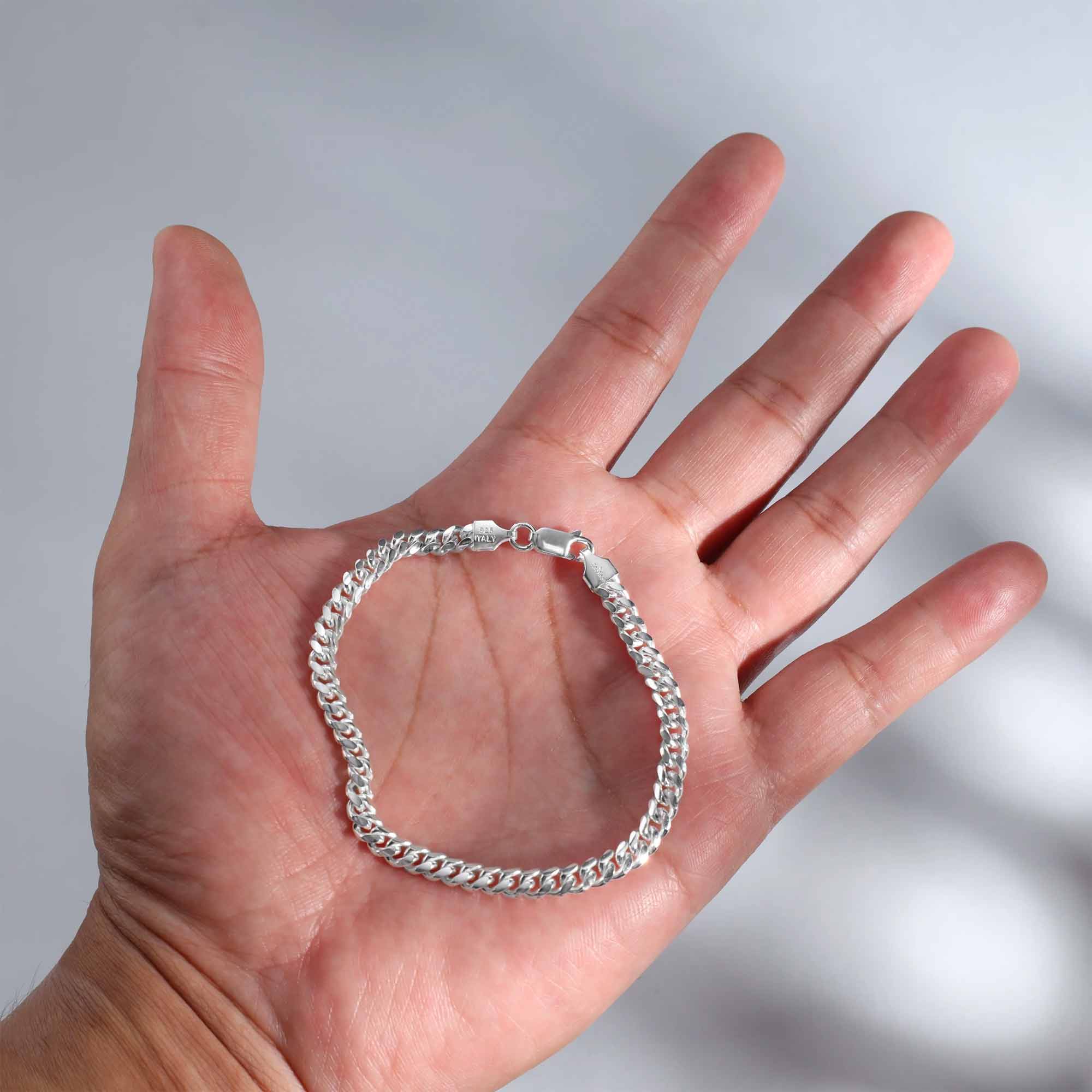 Miami Cuban Link Armband 5mm