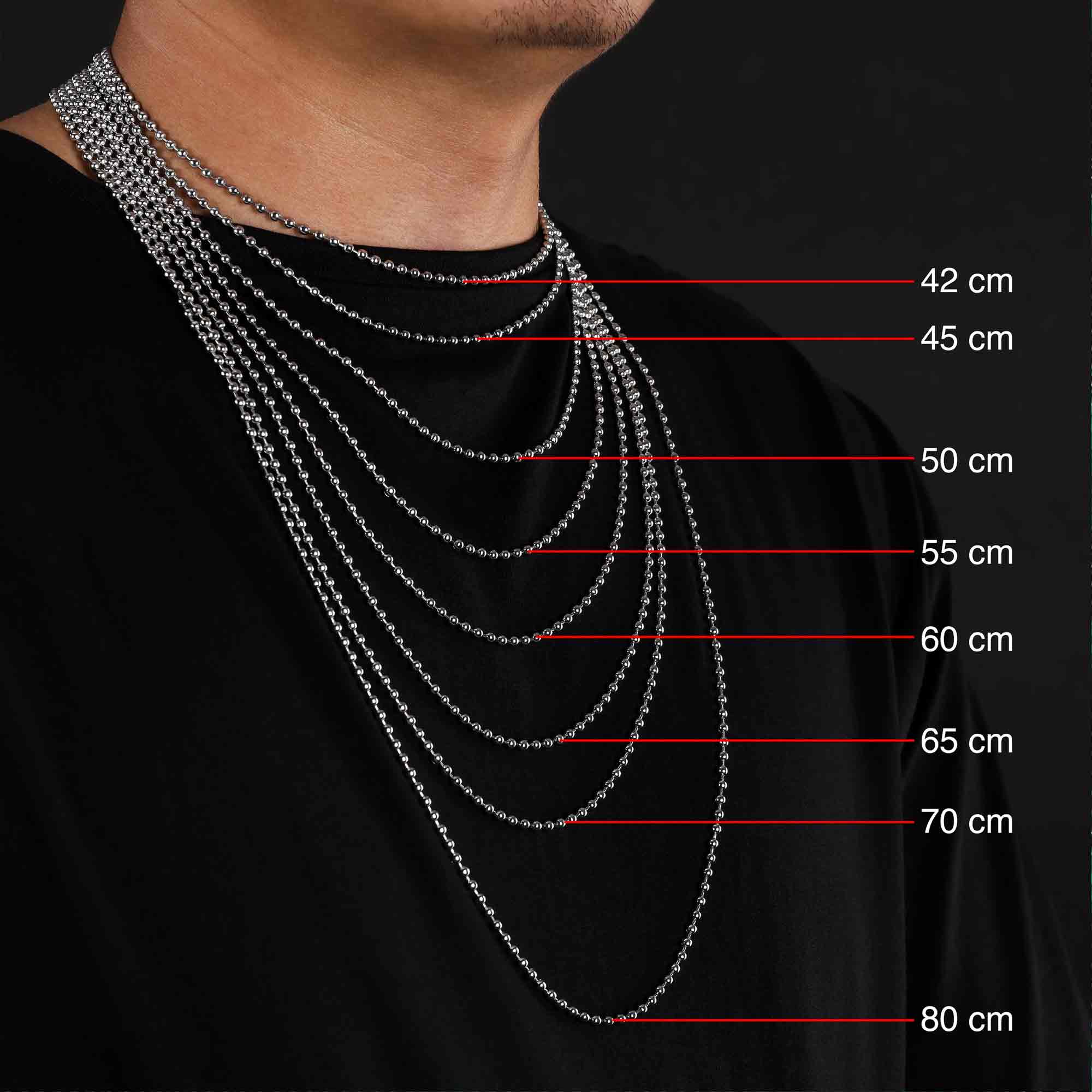 Kordelkette 2.3mm