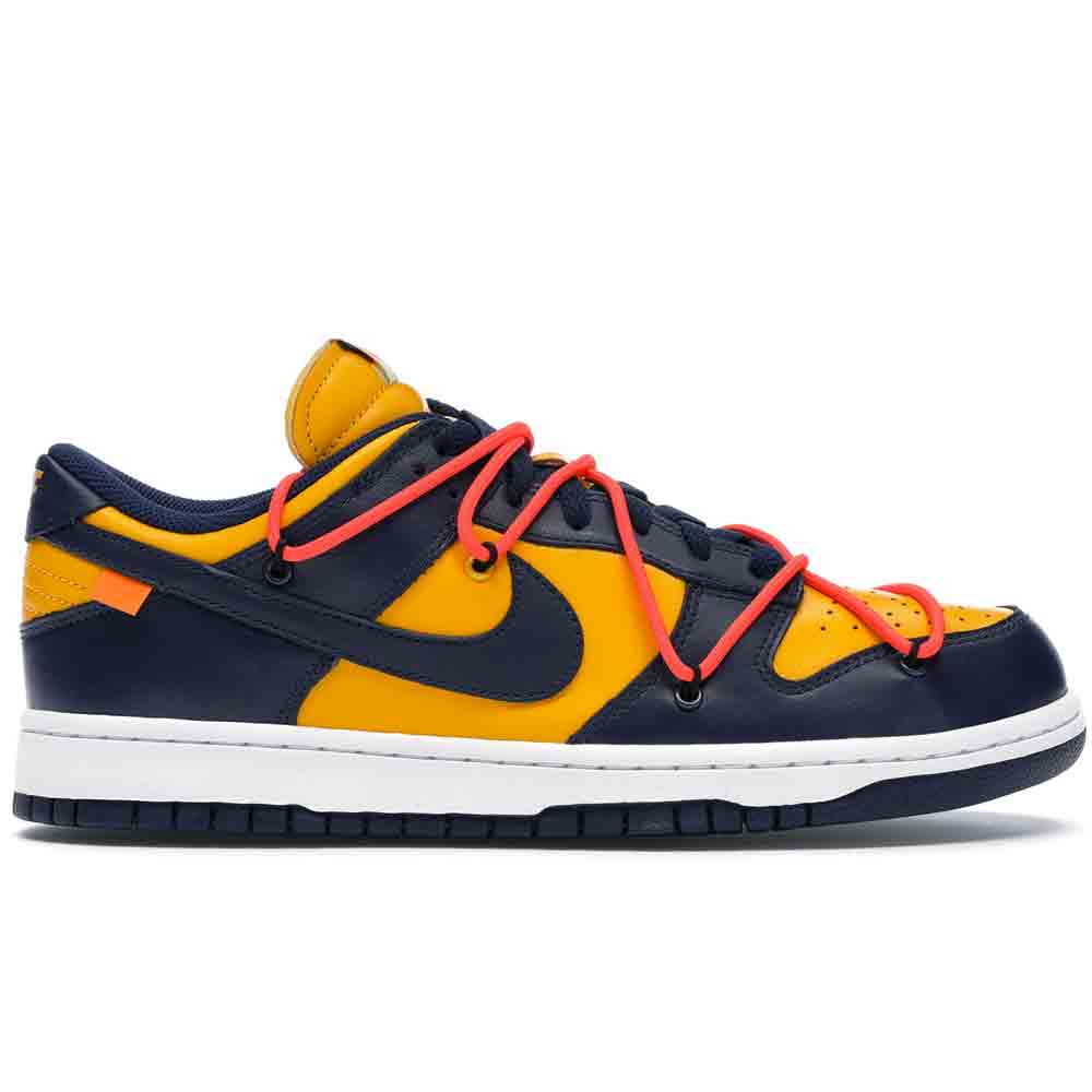 Nike Dunk Low Off-White University Gold Midnight Navy