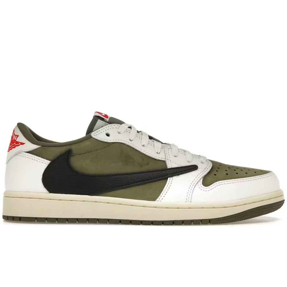 Air Jordan 1 Retro Low OG SP X Travis Scott Reverse Olive