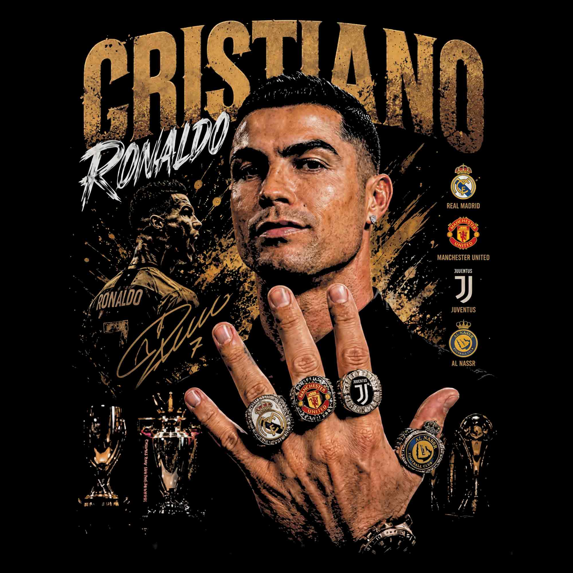 Cristiano Legacy Oversized T-Shirt