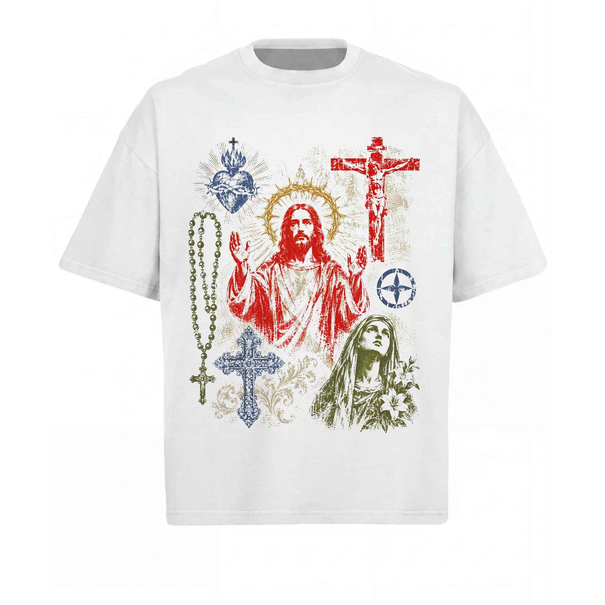 Crosses Boxy Tee