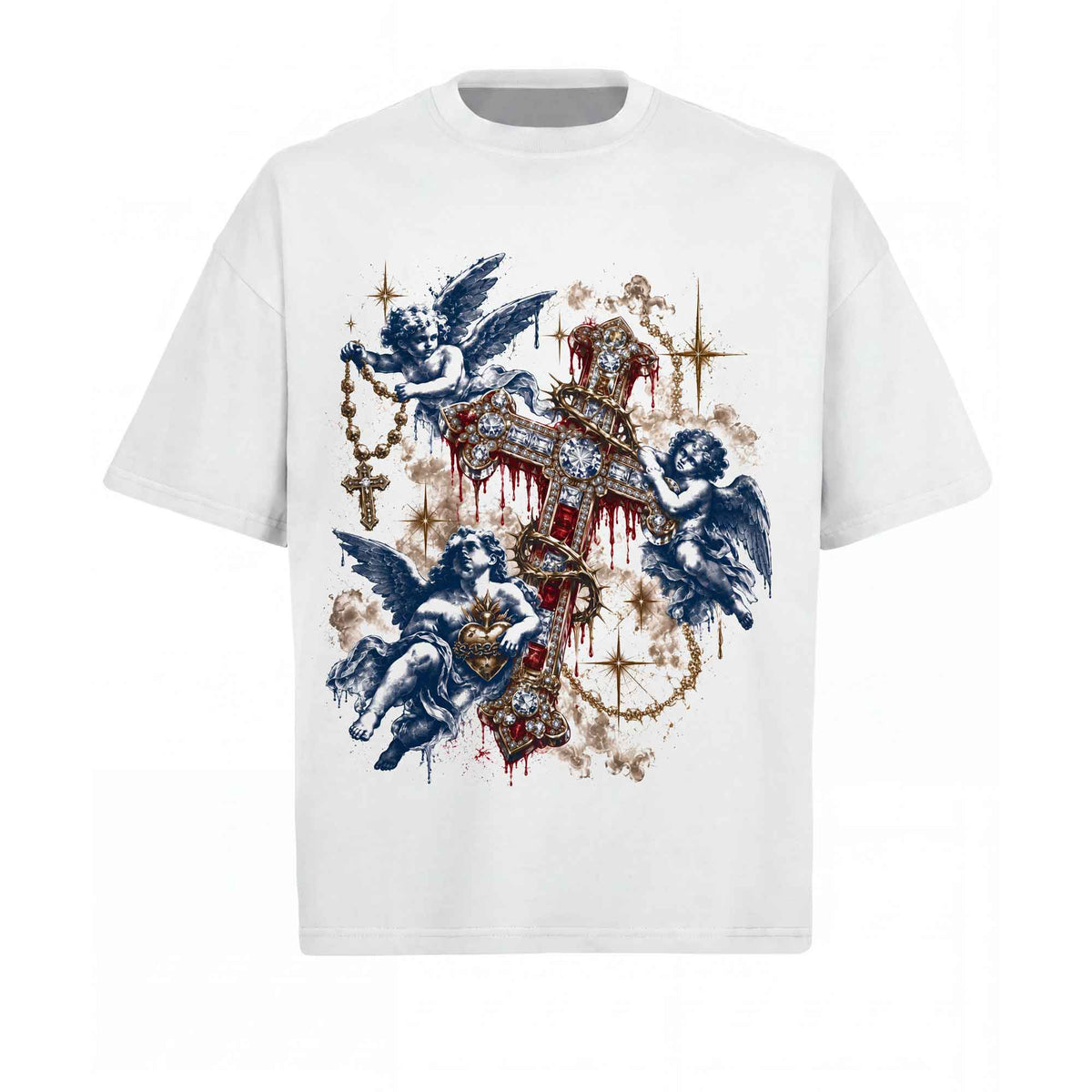 Iced Angels Boxy Tee