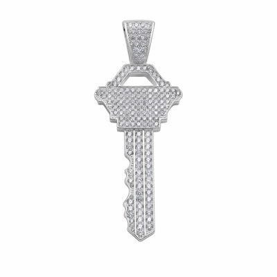 Iced Out Schlüssel Anhänger