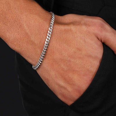 Miami Cuban Link Armband 5mm