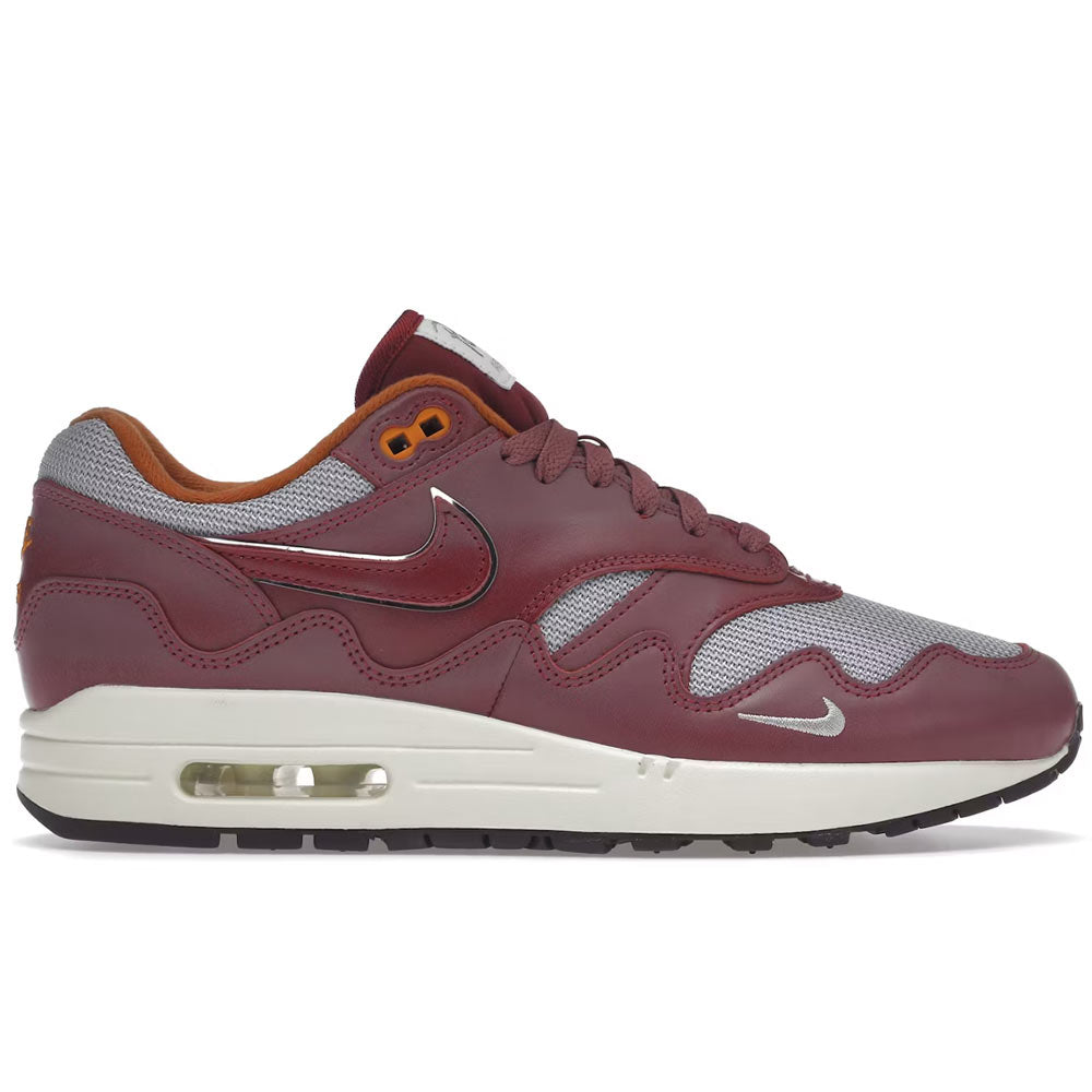 Nike Air Max 1 Patta The Next Wave Rush Maroon