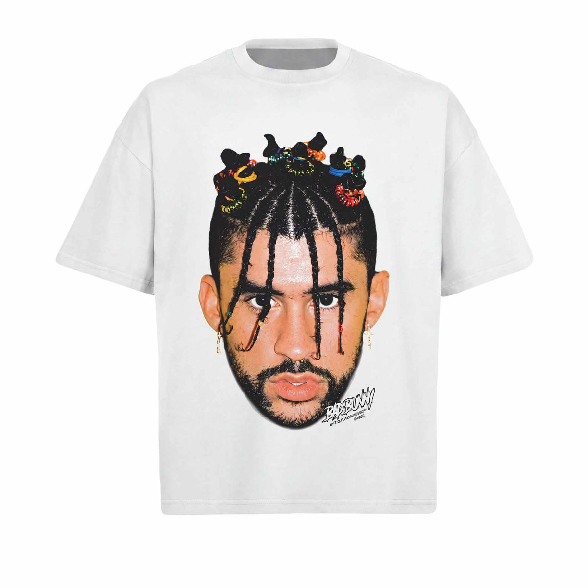 Bad Bunny Big Face Boxy Tee