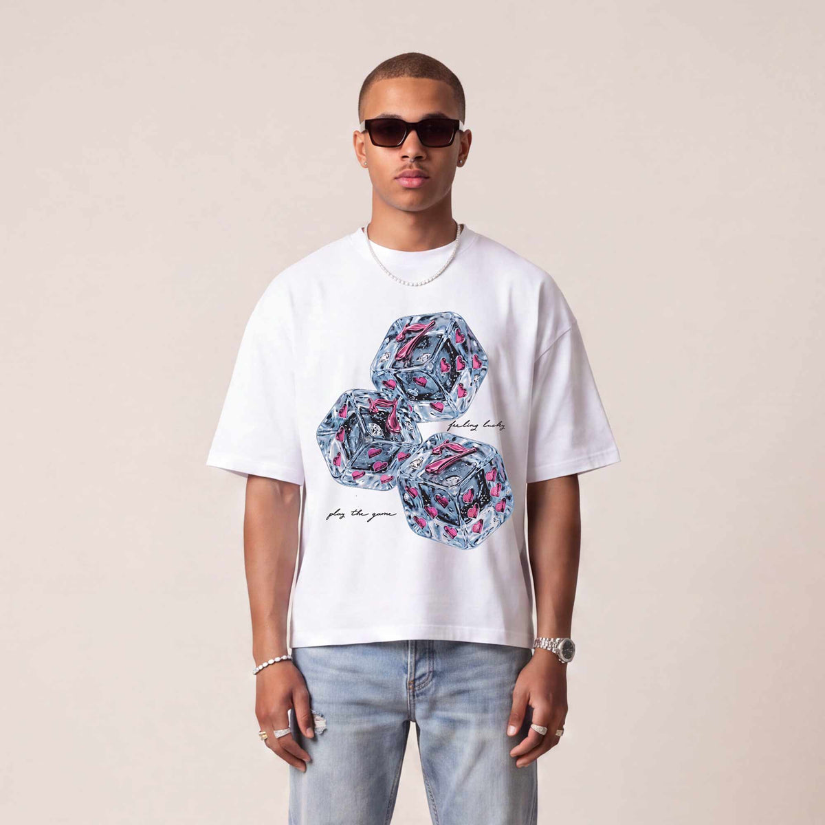 Lucky 7 Boxy Tee