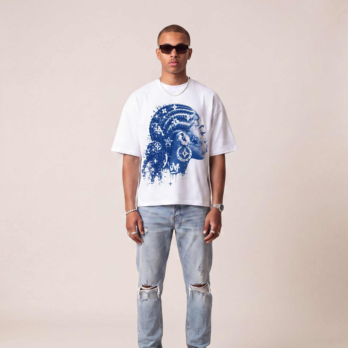 Royal Muse Boxy Tee