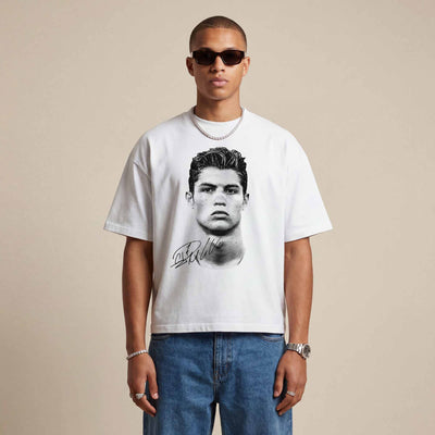 Ronaldo Big Head Boxy T-Shirt